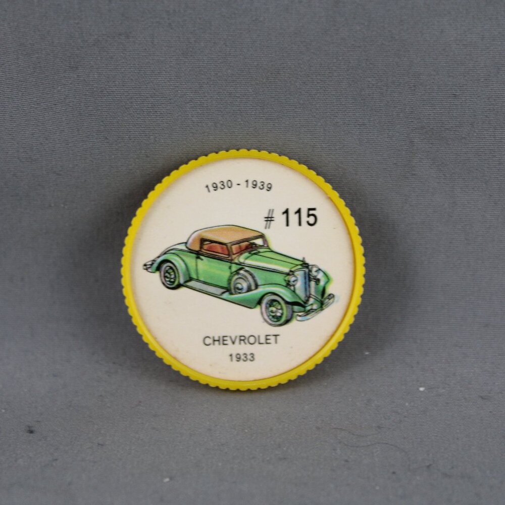 Jello Car Coins - # 115 of 200 - The Chevrolet (1933)